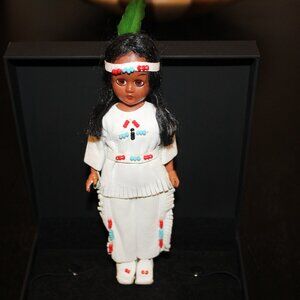 VTG Carlson Dolls Native American Indian Heritage Doll No Tag